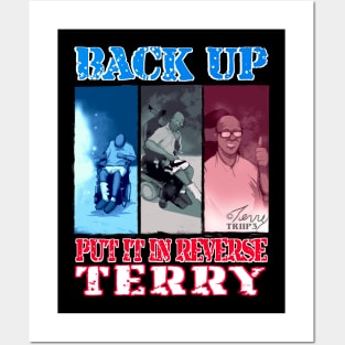 Red, White, & Blue Terry Posters and Art